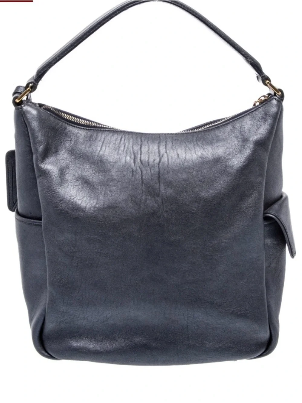 Yves Saint Laurent dark navy hobo